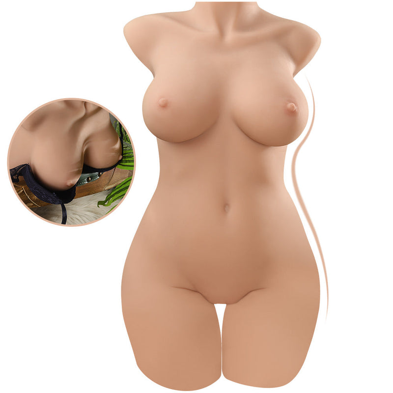 Half Body Torso Sex Doll Likelife Size with Plump Tits and Butt 35.27lb - Isabella - xbelo