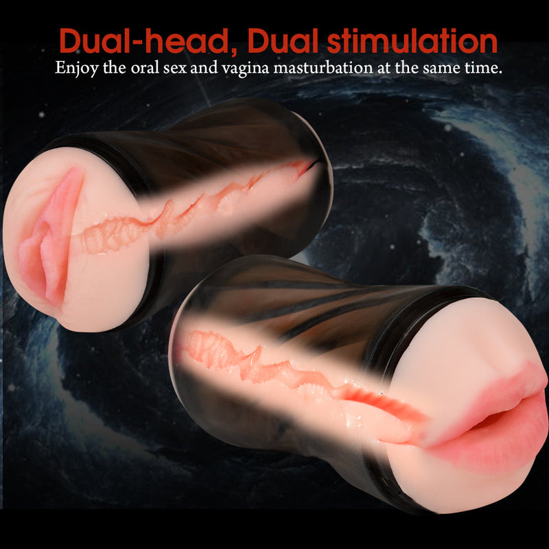 3D Realistic Dual-head Manual Masturbator Mesiya - xbelo