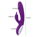 10 Vibration Mode Silicone Teasing Bunny Vibrator - xbelo