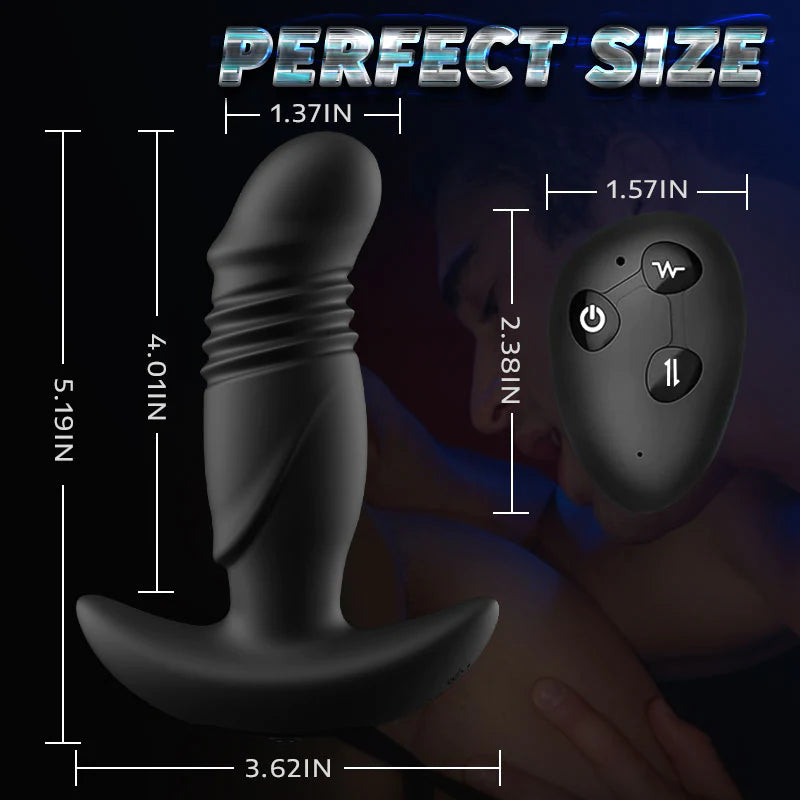 WENDT Prostate Massager with APP-remote control 3 Thrusts & 9 Vibrations - xbelo