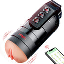 Flash 10 Vibrating Masturbator and Pussy Pockets 2 in 1 APP Control