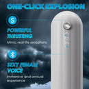 Bluetooth Stepless Adjusting Thrusting Heating Male Masturbator