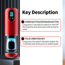 Oversized Storm Telescopic 6-speed Timing Function Smart Masturbation Cup