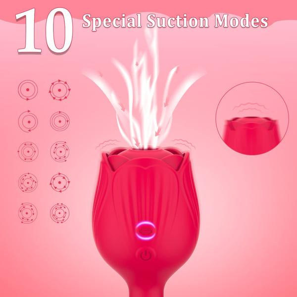 The Rose Toy Clit Sucker, 10 Modes - xbelo