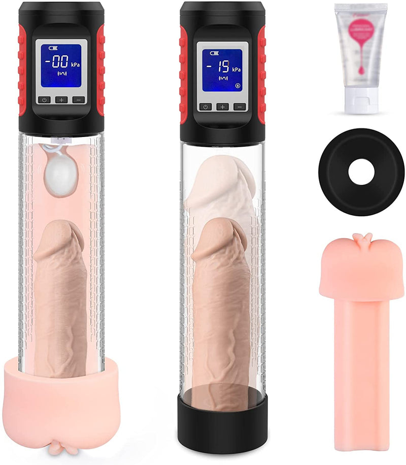 UTIMI Penis Pump Vacuum with 9 Vibration Modes - xbelo
