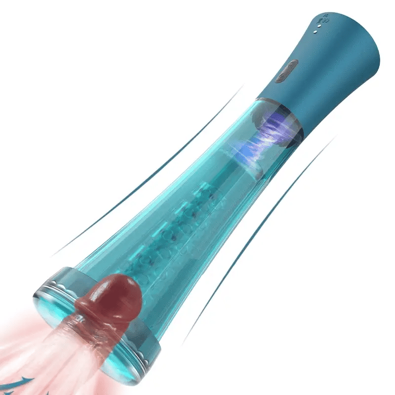 Aiden 3 Sucking Transparent Vacuum Penis Pump - xbelo