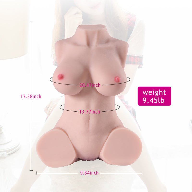 Portable Male Masturbator with Plump Breast and Butt 9.26lb - Karen - xbelo