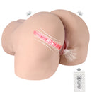 Lifelike Size Automatic Vibrating Sucking Dual Channel Ass Sex Dolls 36.6lb - Ingrid - xbelo
