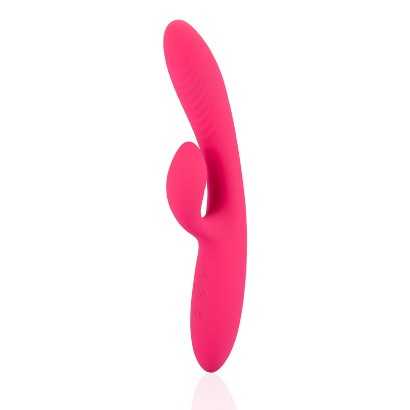 Heating Handheld Massager Vibrator-Pink - xbelo