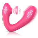 10 Vibration Modes G Spot Clitoral Licking Vibrator-Red - xbelo