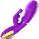 10 Speeds Triple G-spot Rabbit Anal Vibrator - xbelo