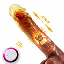 Neil 9 Vibrating 3 Telescoping Swing Realistic Dildo Vibrator 8.86 INCH - xbelo