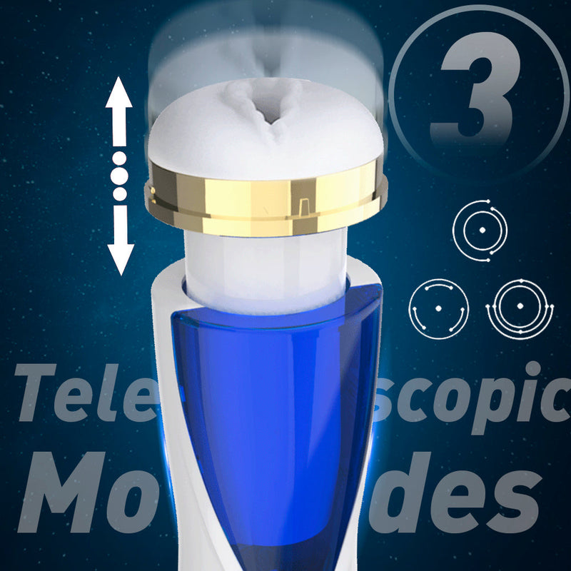 3 Telescopic Modes Space Male Masturbator - xbelo