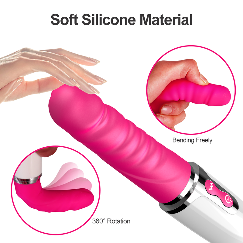 360° Rotation Super Strong Clitoris Stimulation Vibrator - xbelo