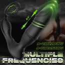 XBELO-APP/Controller & 9-Telescopic / Vibration & Penis Ring Locking Prostate Massager