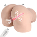 Lifelike Size Automatic Vibrating Sucking Dual Channel Ass Sex Dolls 36.6lb - Ingrid - xbelo