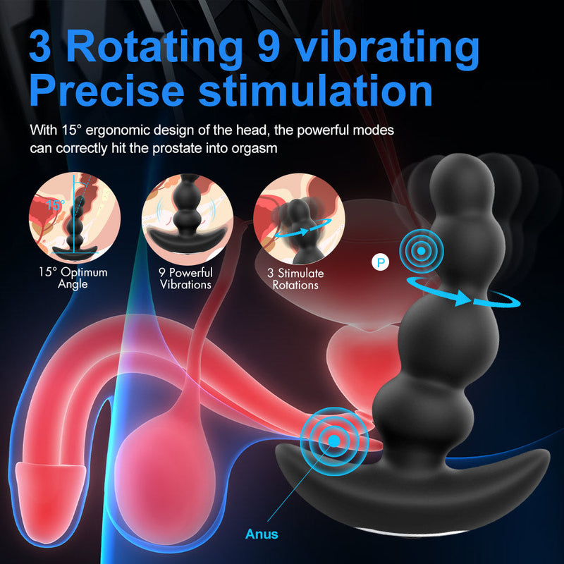 APP & Remote Control Anal Vibrator Prostate Massager - xbelo