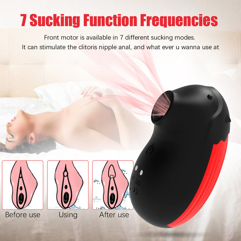 Mini Size Clitoral Stimulator with 7 Strong Suction Mode - xbelo