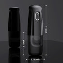 Trainer Rotating & Thrusting Hands free Masturbator - Black - xbelo