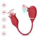 2 in1 Rose Vibrator - xbelo