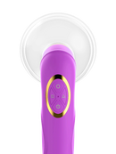 Double Stimulation Clitoral Sucking Tongue Vibrator-Purple - xbelo