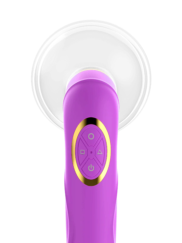 Double Stimulation Clitoral Sucking Tongue Vibrator-Purple - xbelo
