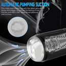 Automatic Penis Masturbation Blowjob Cup with 7 Oral-Suction &7 Vibration Modes - xbelo