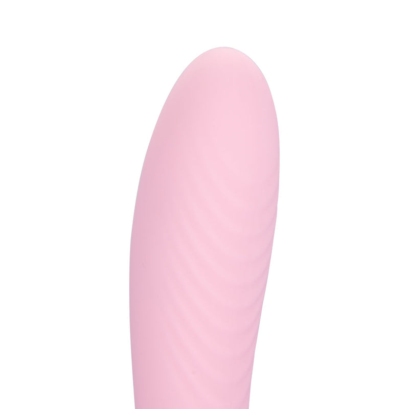 G Spot Vibrator Clitoris Dildo Nipple Stimulator-Pink - xbelo