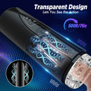 Automatic Male Masturbator Gyrating Strokers with 6 Lines Massage Beads - xbelo