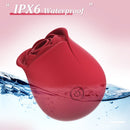 10 Suction Oral Sex Rose Clitoral Stimulator Vibrator - xbelo