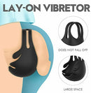 Male Penis Cock Ring Testicular Stimulator Vibrator - xbelo