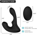 9 Speeds Remote Controlled Motion Vibrating Prostate Massager - xbelo