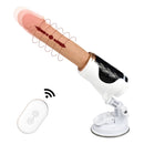 7 TELESCOPIC PATTERNS & 7 VIBRATING MODES Realistic Dildo Thrusting Sex Machine - xbelo