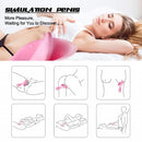 Pink Rose Toy Tongue Licking Vibrator - xbelo