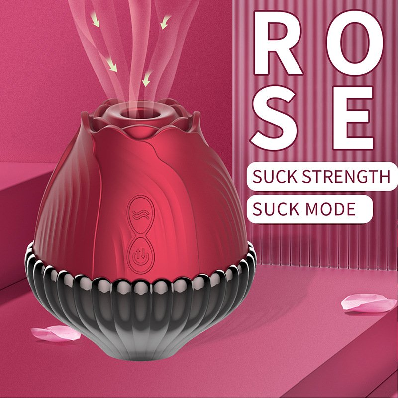 Rose Sucking Vibrator, Women's Masturbation Device - xbelo