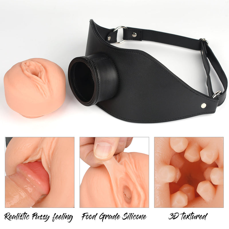 Gay Sex Toy Face Pocket Pussy for Oral Sex - xbelo