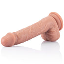 8 Inch Dual Density Realistic Suction Cup Dildo - xbelo