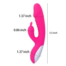 10 Vibration Mode Silicone Teasing Bunny Vibrator - xbelo