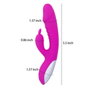10 Vibration Mode Silicone Teasing Bunny Vibrator - xbelo