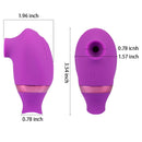 2 in 1 Design Vibrations Clitoral Mute Vibrator with Egg - xbelo