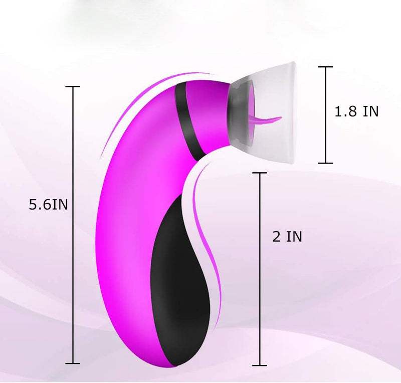 7 Sucking Modes Clitoris Sucker Vibrators Tongue Stimulation - xbelo