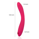 Slim Clit Vibrator Thrusting Massage with Heating Function - xbelo