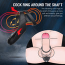Rocky 10 Vibration Modes Dual Penis Ring - xbelo