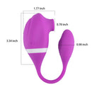 Waterproof G-Spot Clitoris Stimulator with egg vibe - xbelo