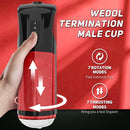 Electric Blowjob 360°Rotating Men masturbator with Suction Base - xbelo