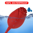 Rose Remote Control Vibrator Red - xbelo