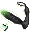 XBELO-APP/Controller & 9-Telescopic / Vibration & Penis Ring Locking Prostate Massager