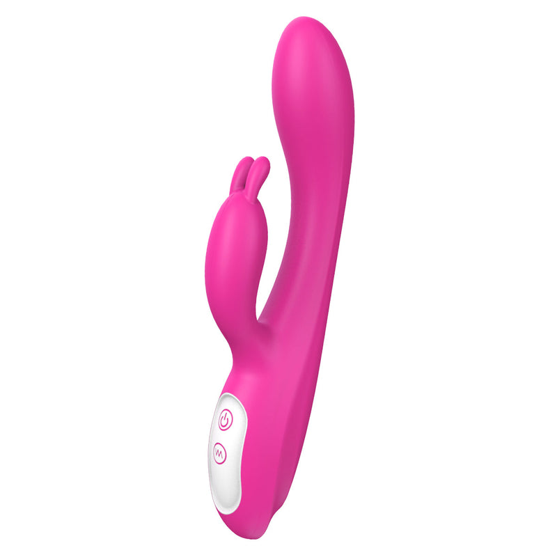 2 in 1 G-Spot Vibrator Clit Stimulator 9 Vibration Mode with Heating - xbelo