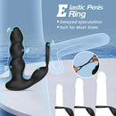 Torne 3 Progressive Beads Low Noise 10 Vibrating Prostate Massager Butt Plug with Cock Ring