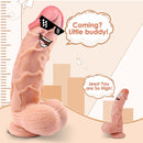 9.8 In Big Realistic Dildo with Strong Cuction Cup - xbelo